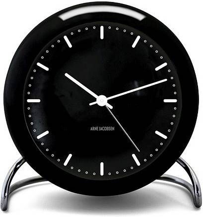 Arne Jacobsen Arne Jacobsen City Hall table clock 11cm Klokken.shop